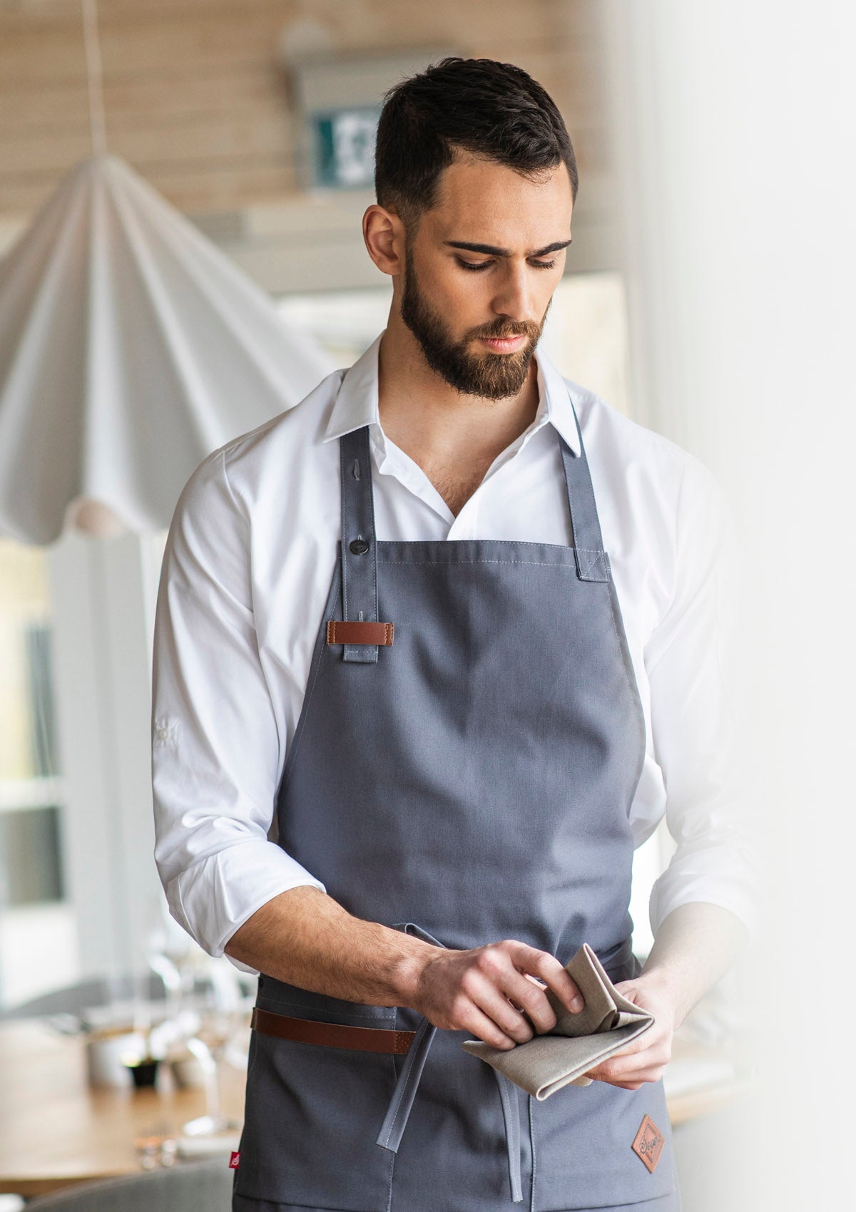 Rustic Bib Apron Unisex | Segers