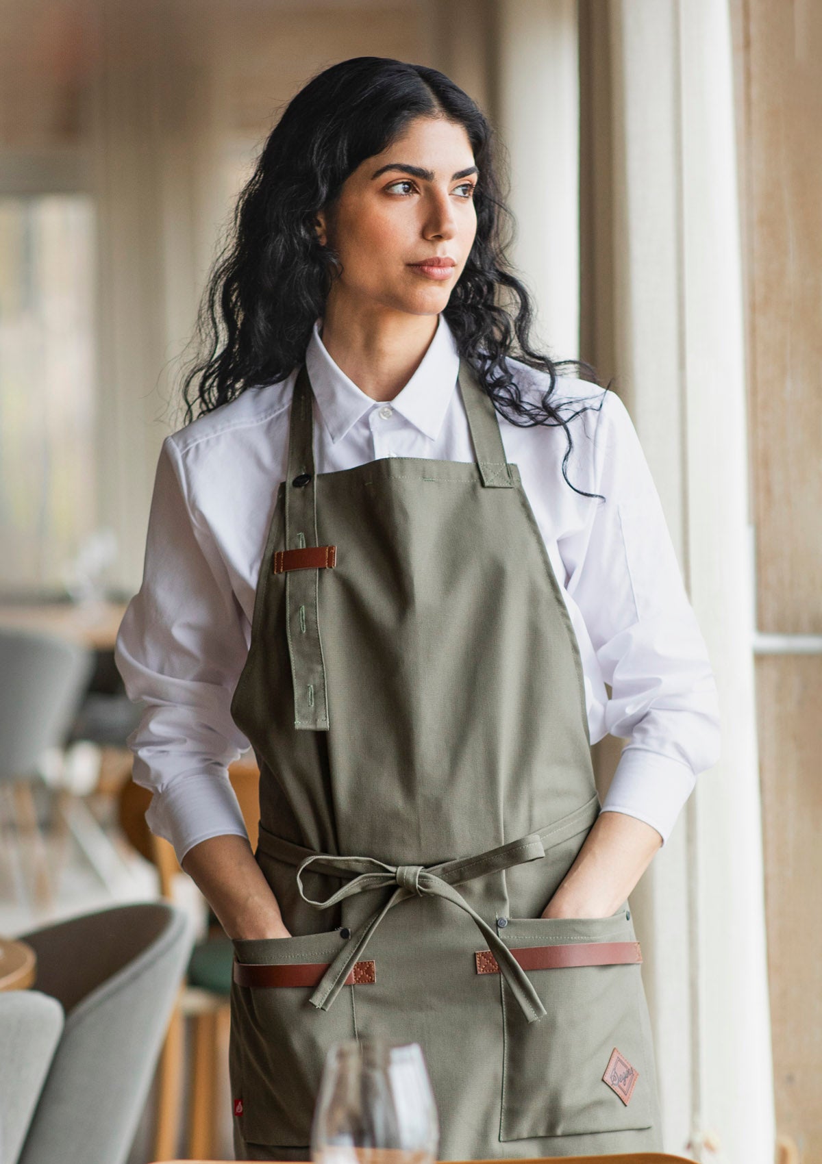 Rustic Bib Apron Unisex | Segers