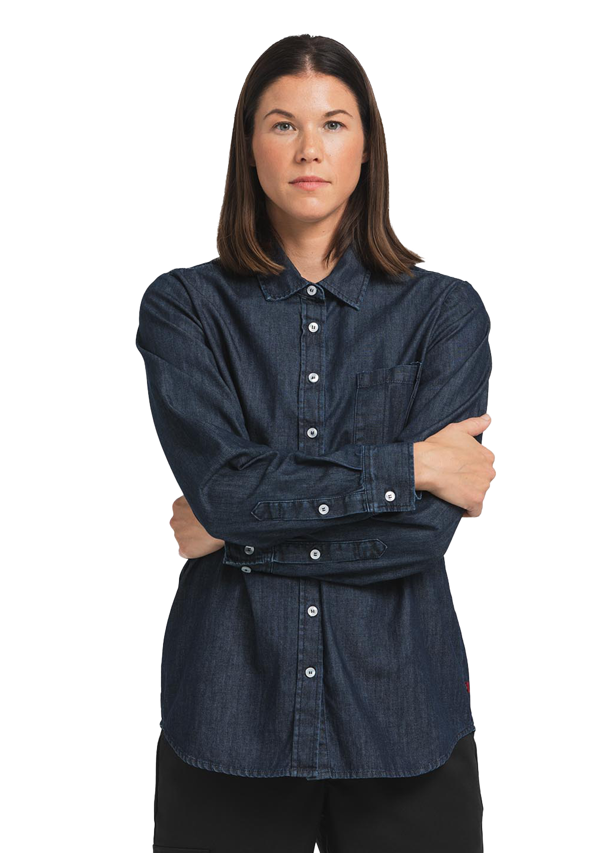 Women's Denim Shirt in a Regular Fit | Segers