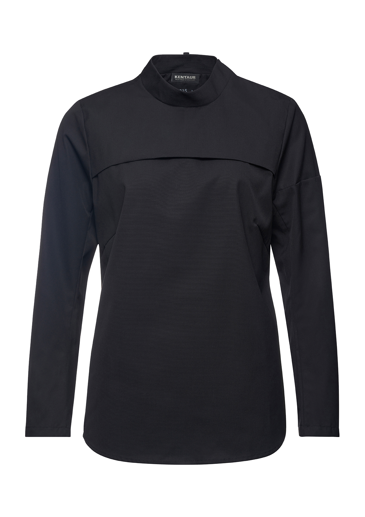 Women's Popover Form-Fitted Chef Shirt Long Sleeves | Kentaur