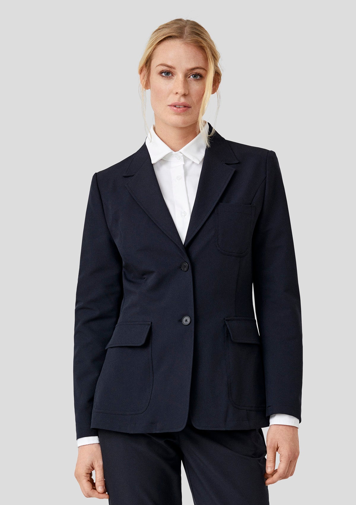 Women's Suit Blazer 4-way-stretch Long Sleeves | Kentaur