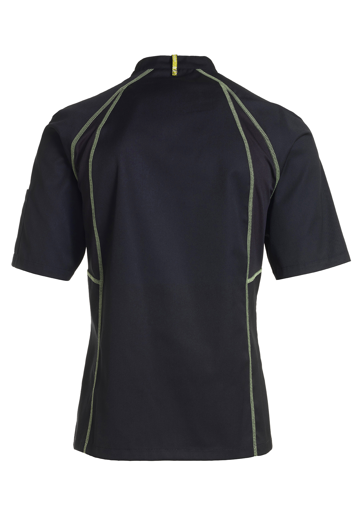 Sporty Chef Jacket with Flatlock Short Sleeves Unisex | Kentaur