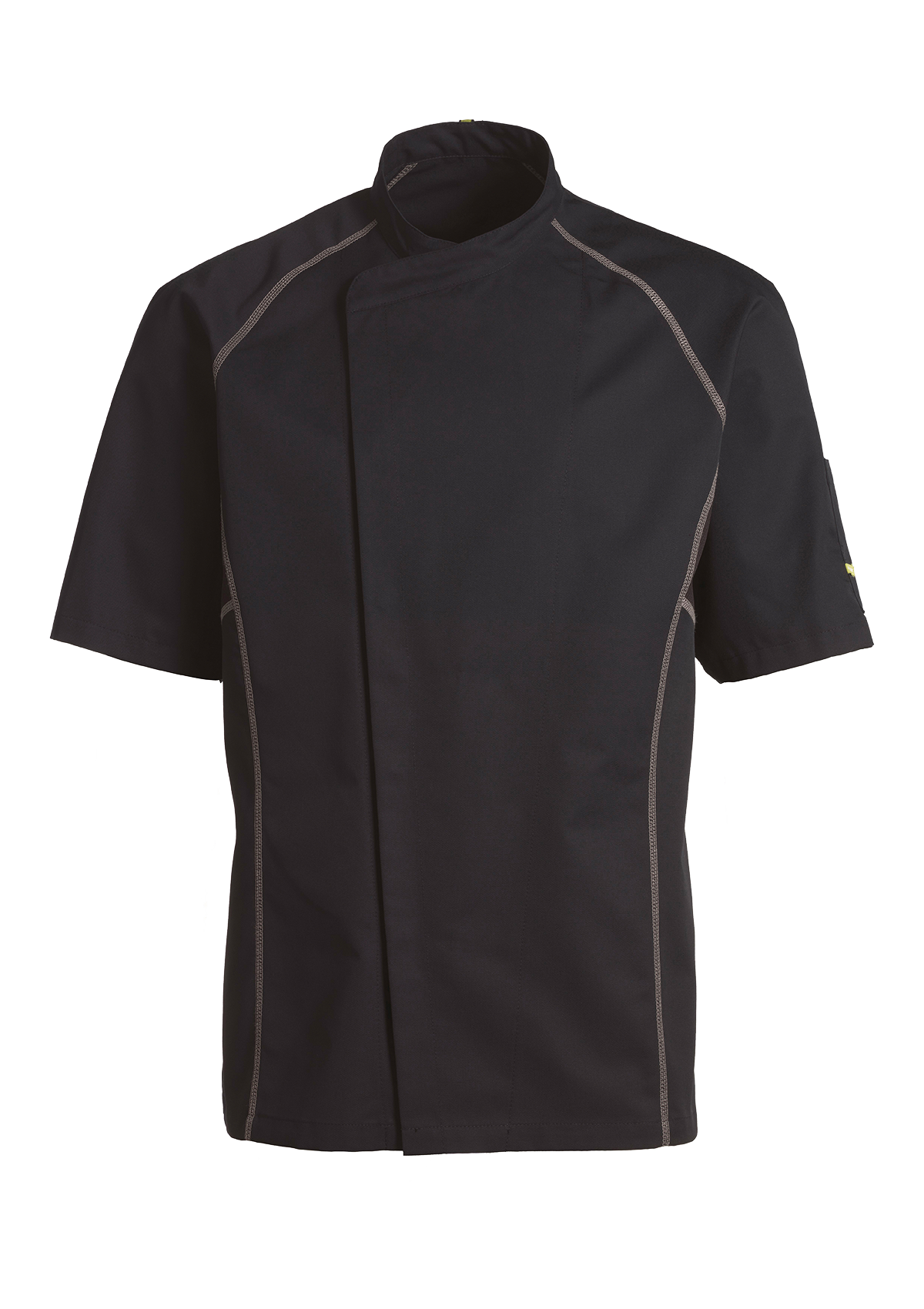 Sporty Chef Jacket with Flatlock Short Sleeves Unisex | Kentaur
