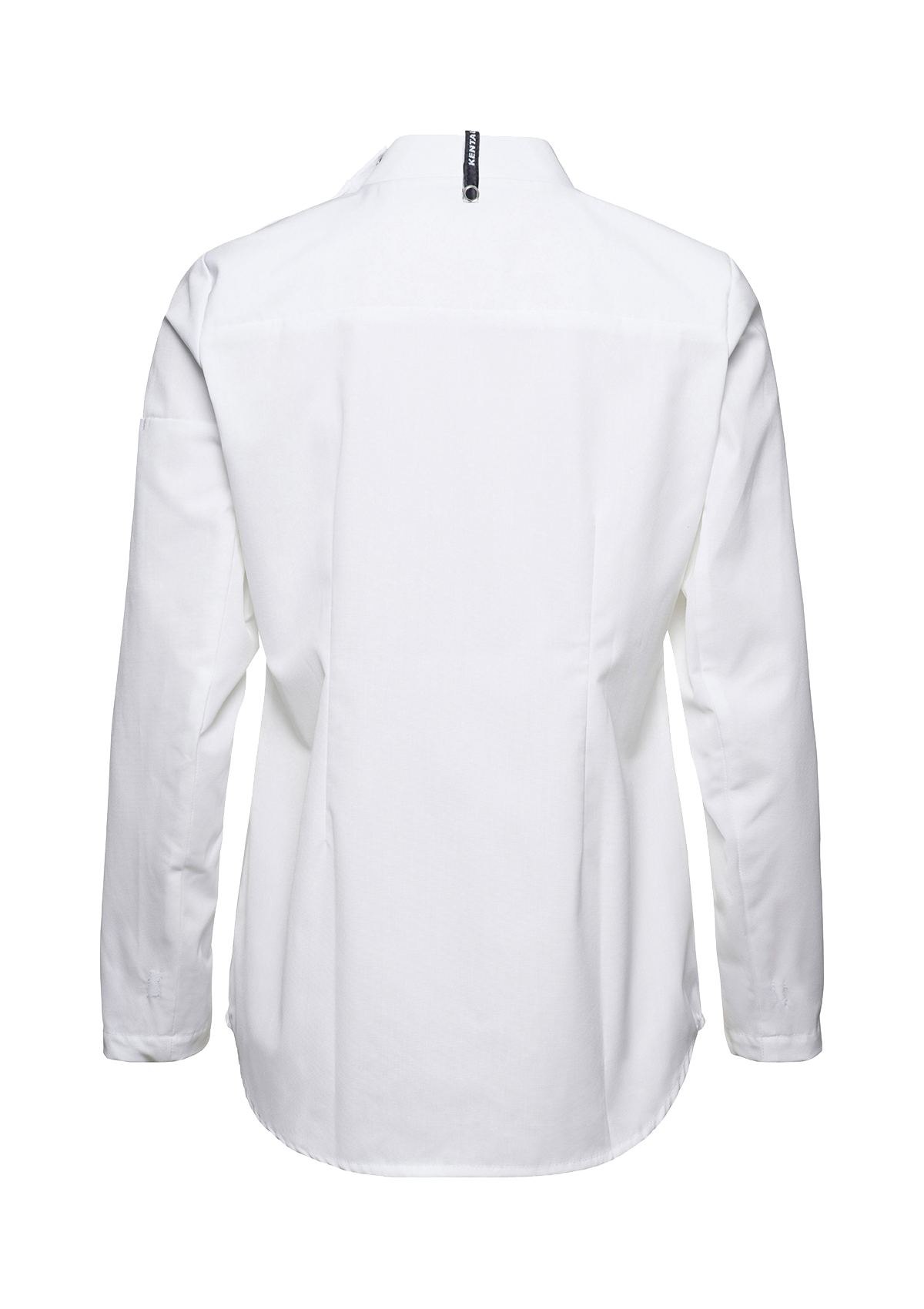 Chef shirt With Hidden Press Buttons for Snap-On Apron Long Sleeves Unisex | Kentaur