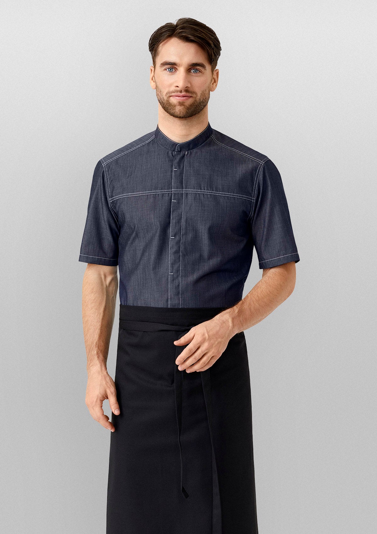 Chef & Service Modern Shirt in Optimal Fit Short Sleeves Unisex | Kentaur