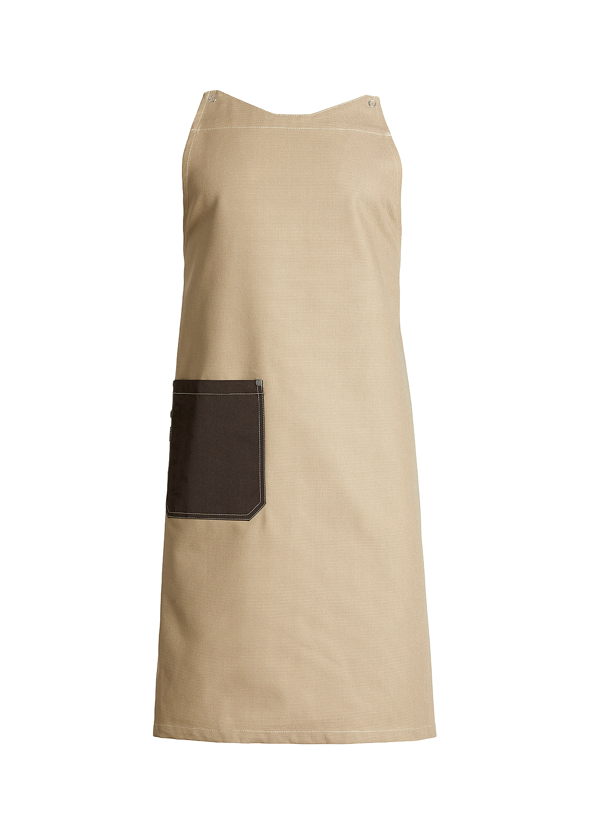 Raw Snap-on Apron with Pockets Unisex | Kentaur