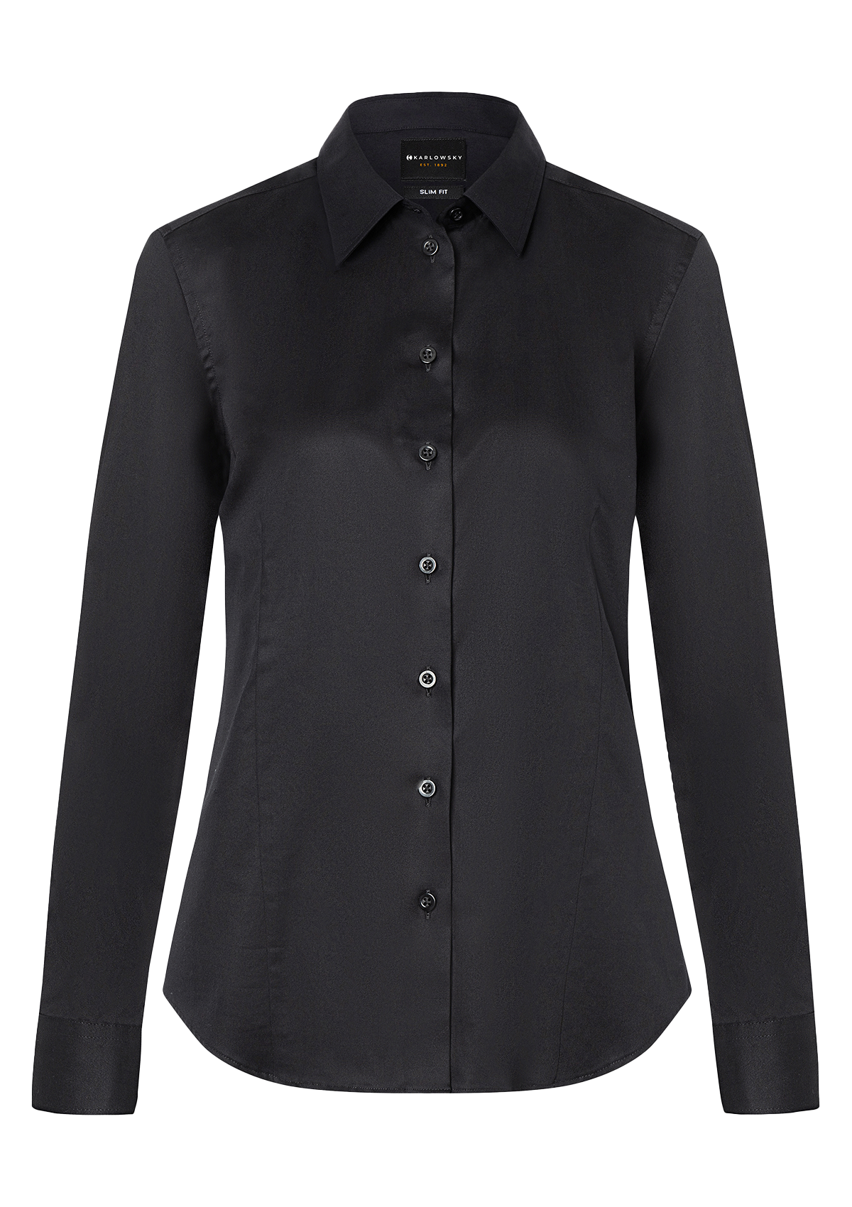 Women's Blouse Active-Stretch Long-Sleeve Modern-Fit | Karlowsky