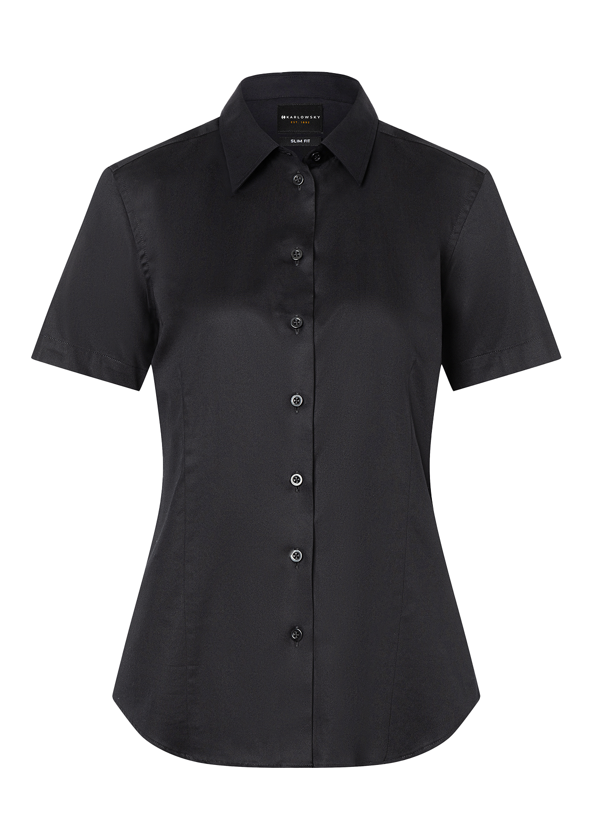 Women's Blouse Active-Stretch Short Sleeves Slim-Fit | Karlowsky
