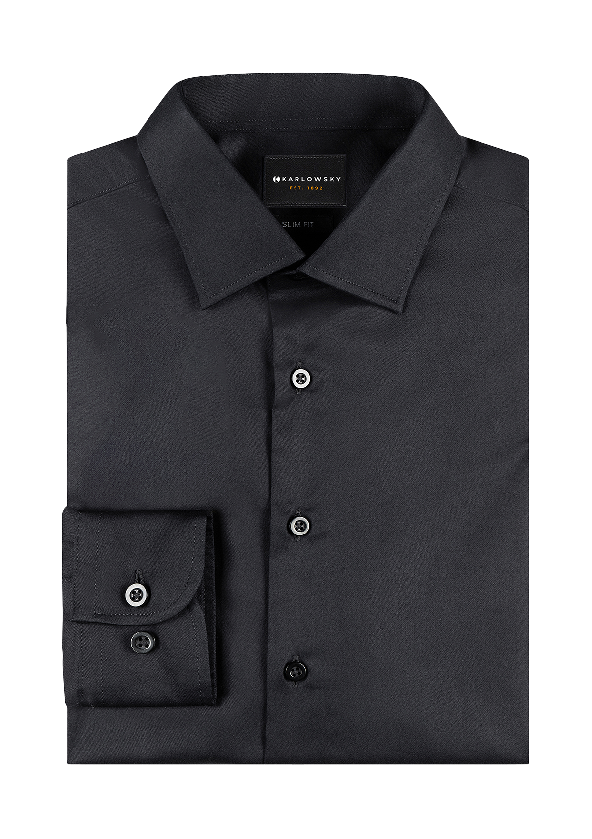 Men's Shirt Active-Stretch Long Sleeves Slim-Fit | Karlowsky