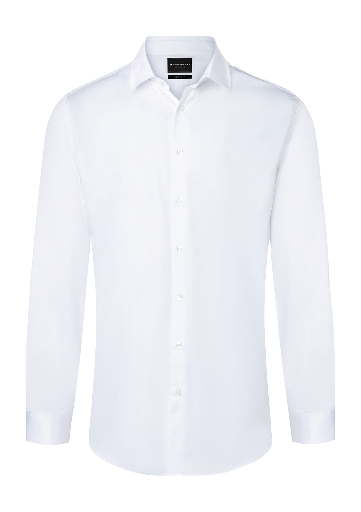 Men's Shirt Active-Stretch Long Sleeves Slim-Fit | Karlowsky