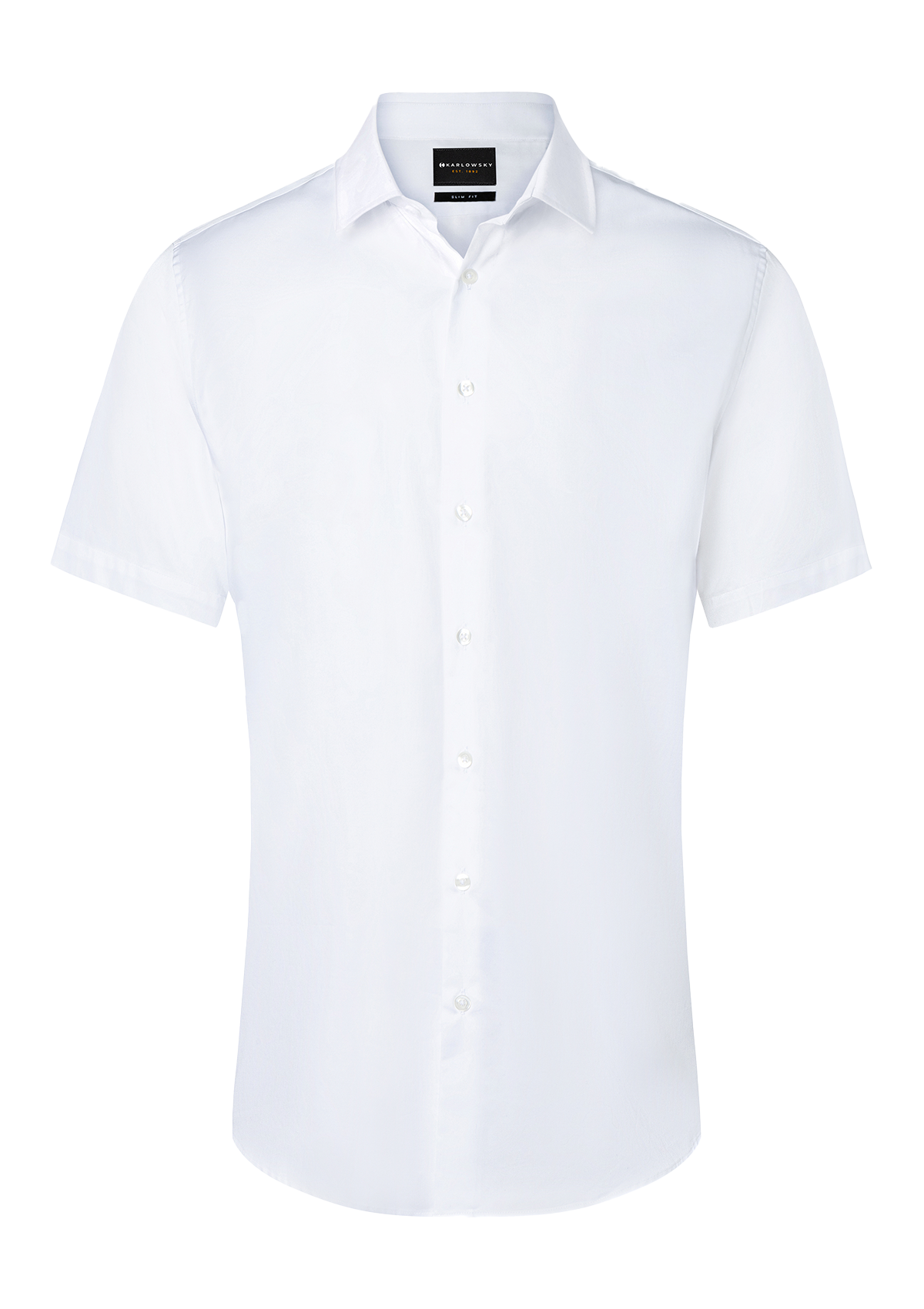 Men's Shirt Active-Stretch Short Sleeves Slim-Fit | Karlowsky