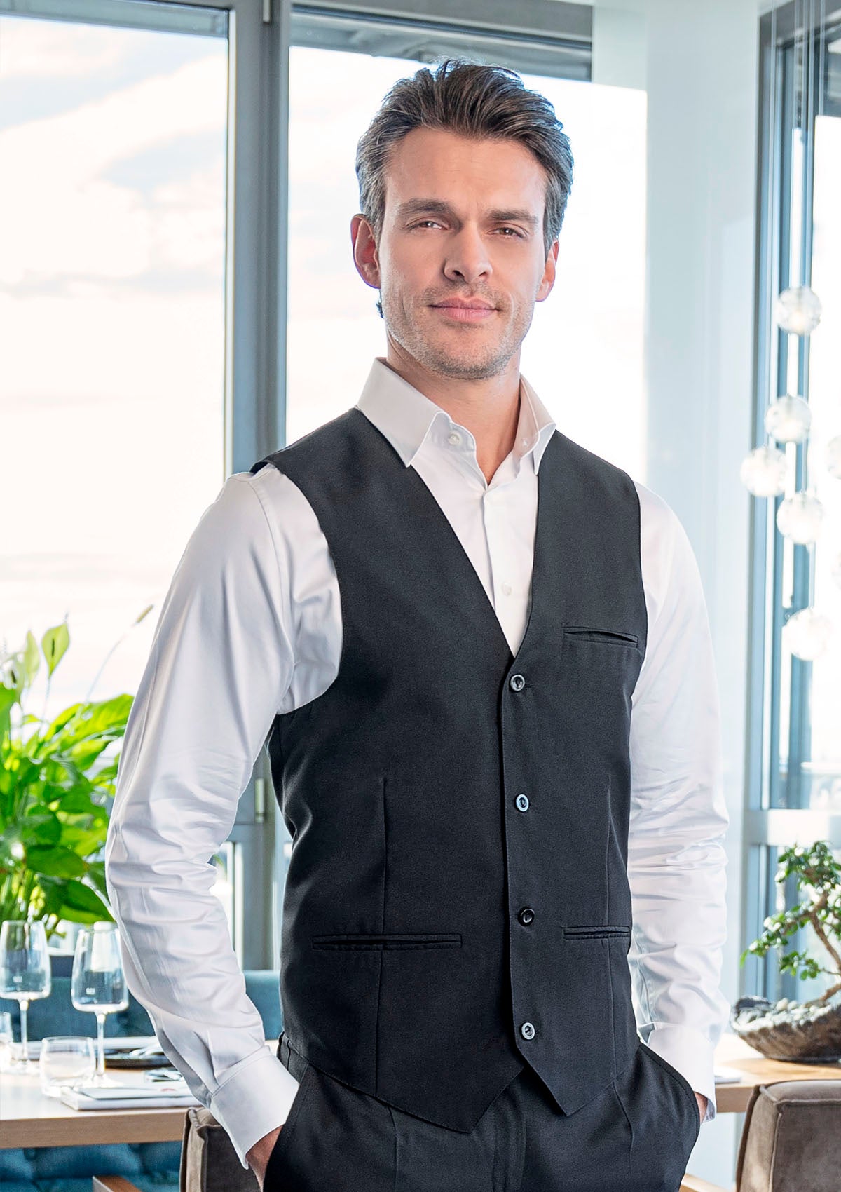 Men's Elegant Vest Basic | Karlowsky