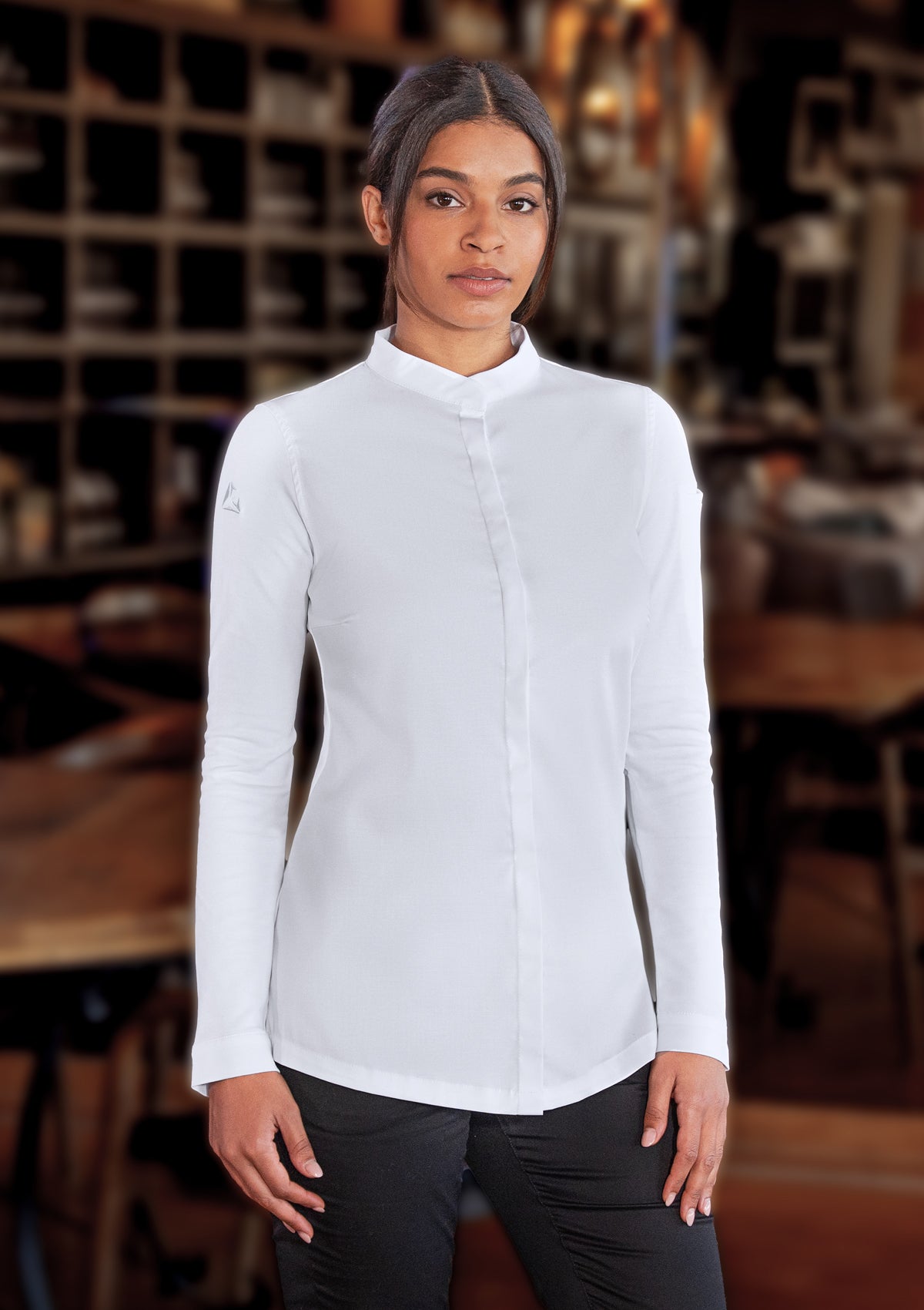 Women's Long-sleeved Chef Jacket Avantgarde | Diamond Cut
