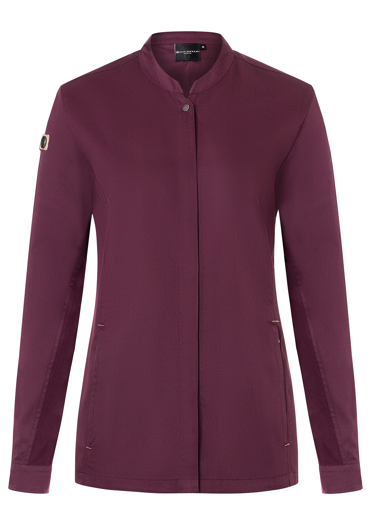 Women's Chef Shirt Long-Sleeves Green-Generation | Karlowsky