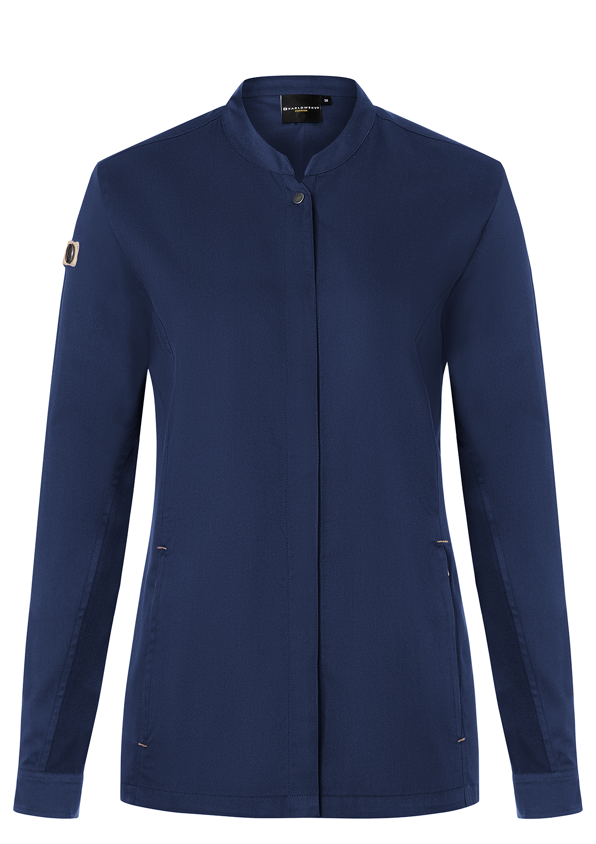 Women's Chef Shirt Long-Sleeves Green-Generation | Karlowsky