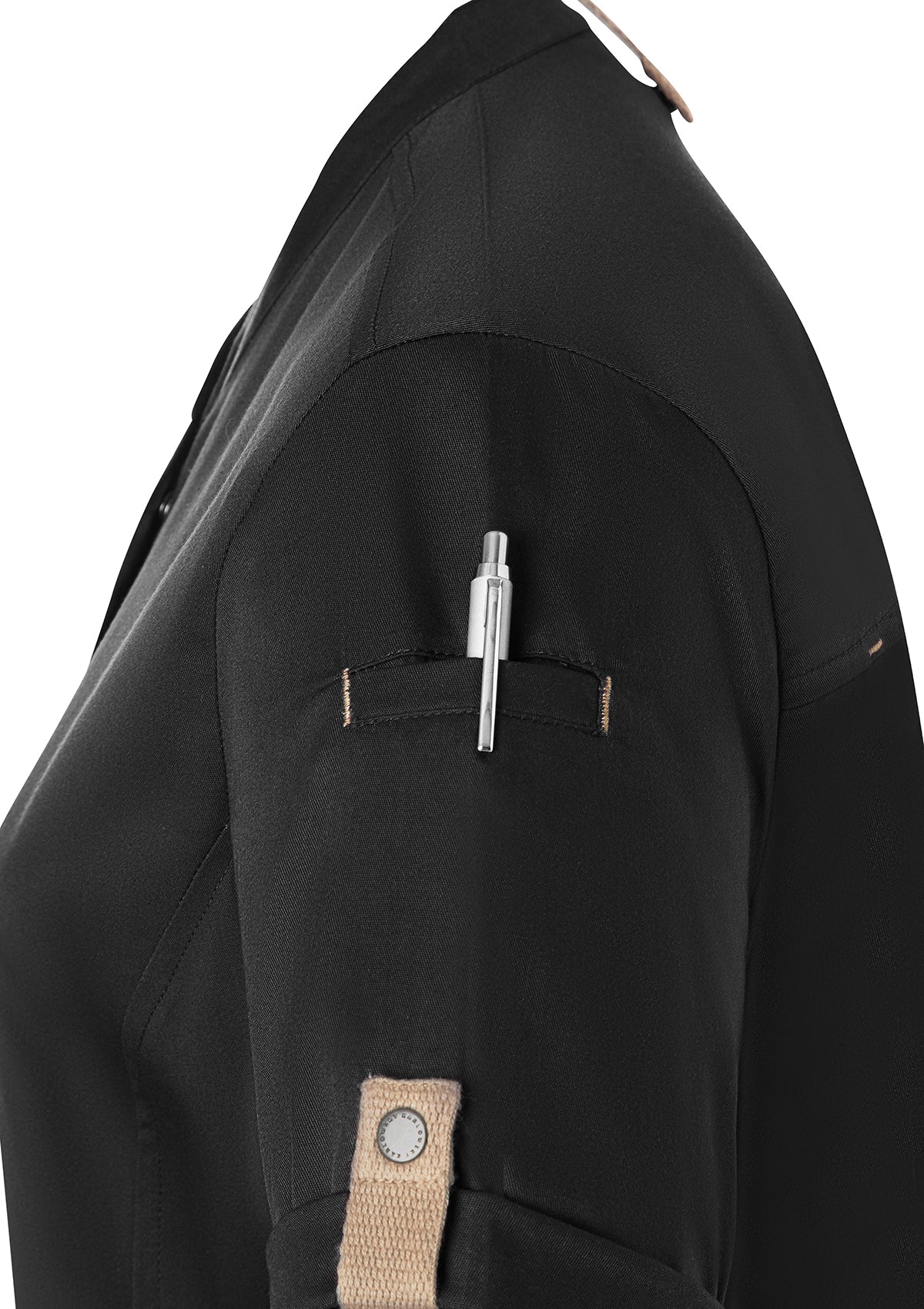 Women's Chef Shirt Short Sleeves Green-Generation | Karlowsky