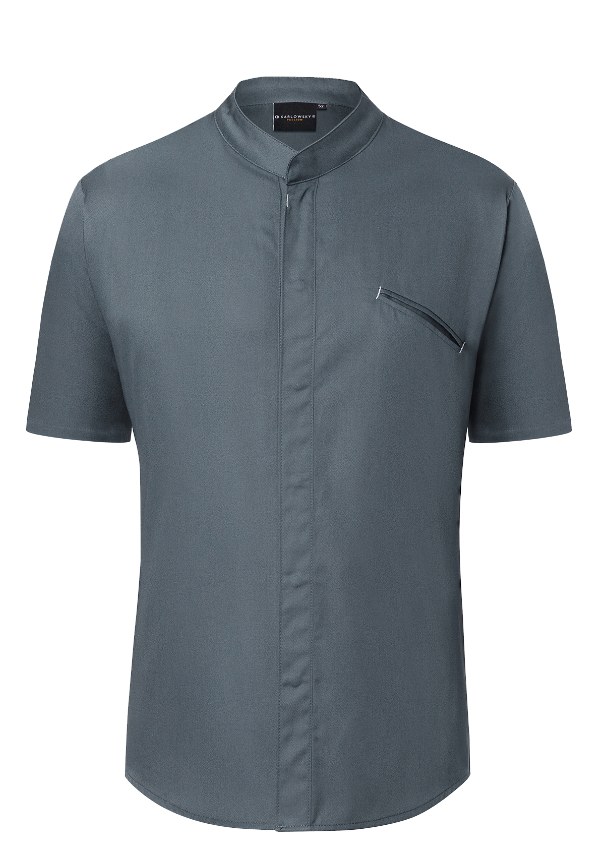 Men's Chef Shirt Short Sleeves Modern-Touch | Karlowsky