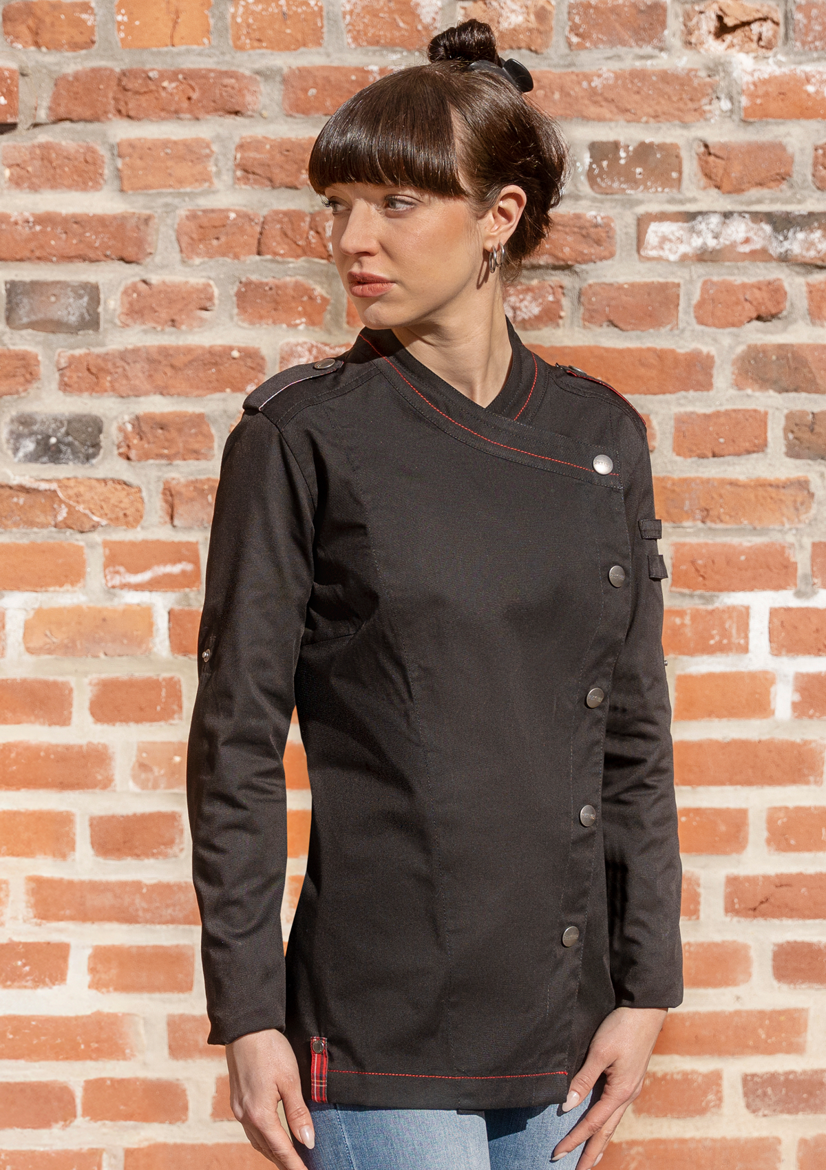 Long-sleeved Ladies' Chef Jacket ROCK CHEF-Stage2 | Rock Chef