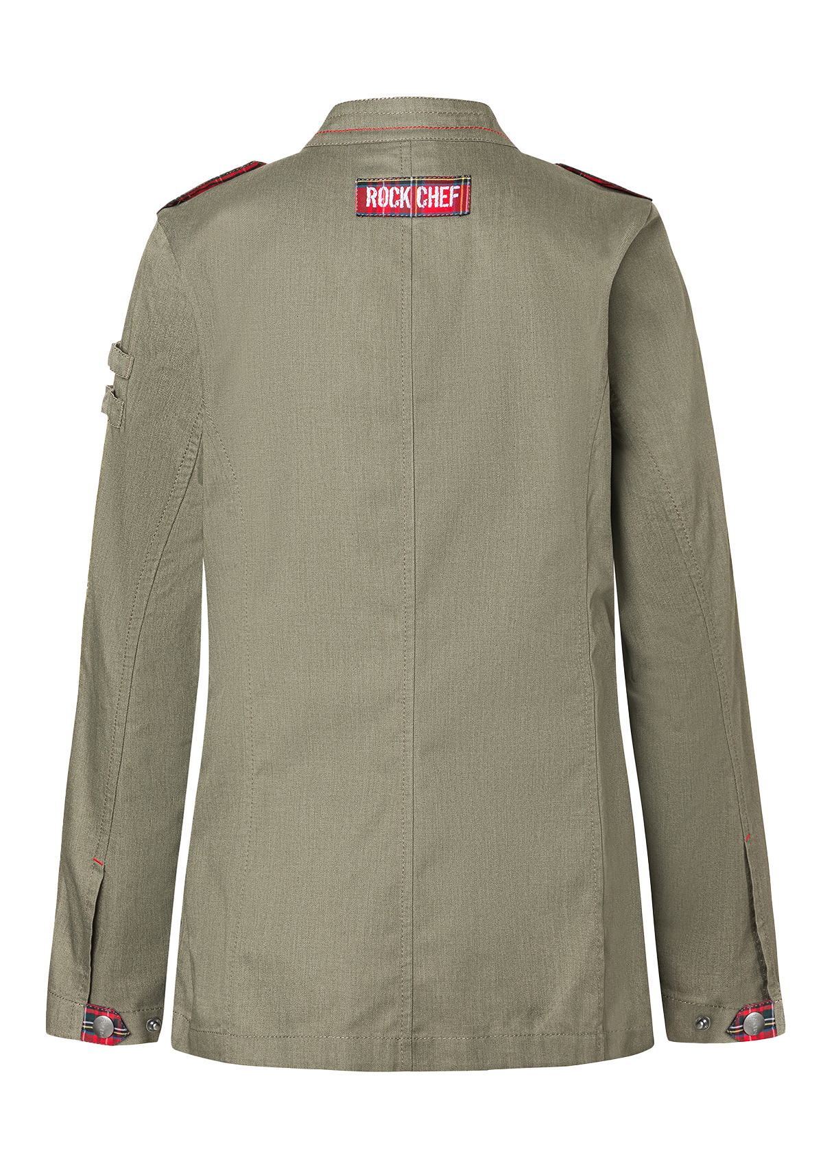 Long-sleeved Ladies' Chef Jacket Denim-Style ROCK CHEF-Stage2 | Rock Chef