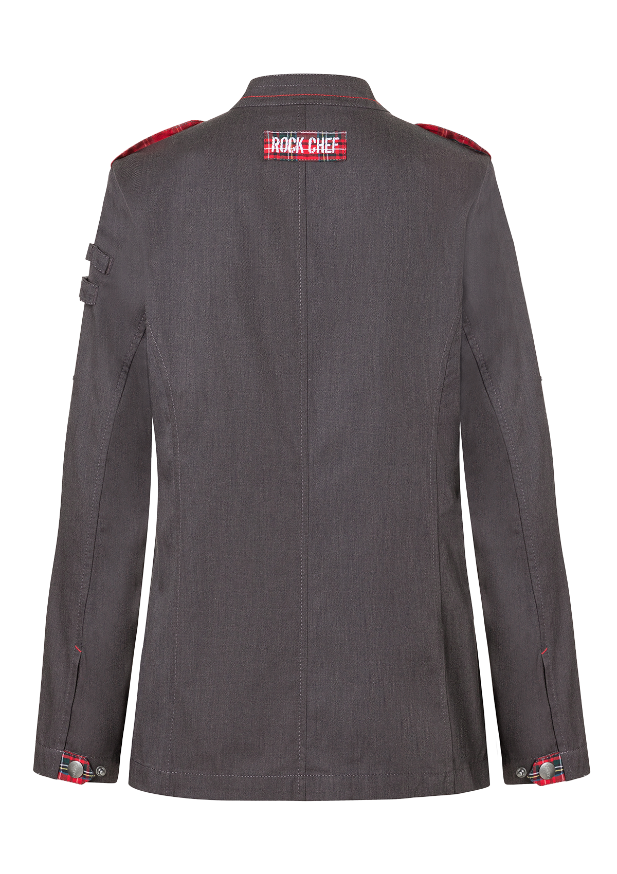 Long-sleeved Ladies' Chef Jacket Denim-Style ROCK CHEF-Stage2 | Rock Chef