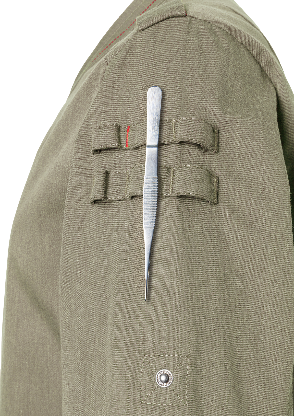 Long-sleeved Mens Chef Jacket Denim-Style ROCK CHEF-Stage2 | Rock Chef