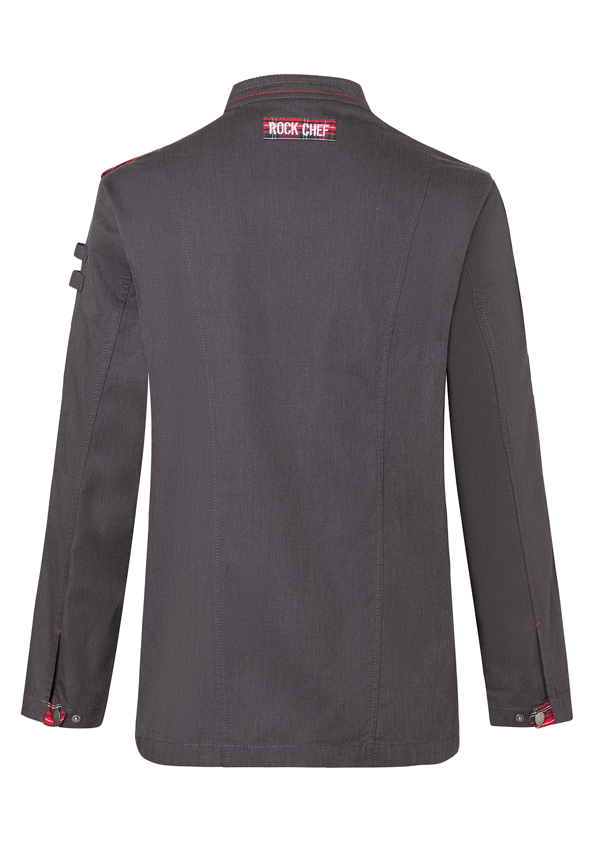 Long-sleeved Mens Chef Jacket Denim-Style ROCK CHEF-Stage2 | Rock Chef