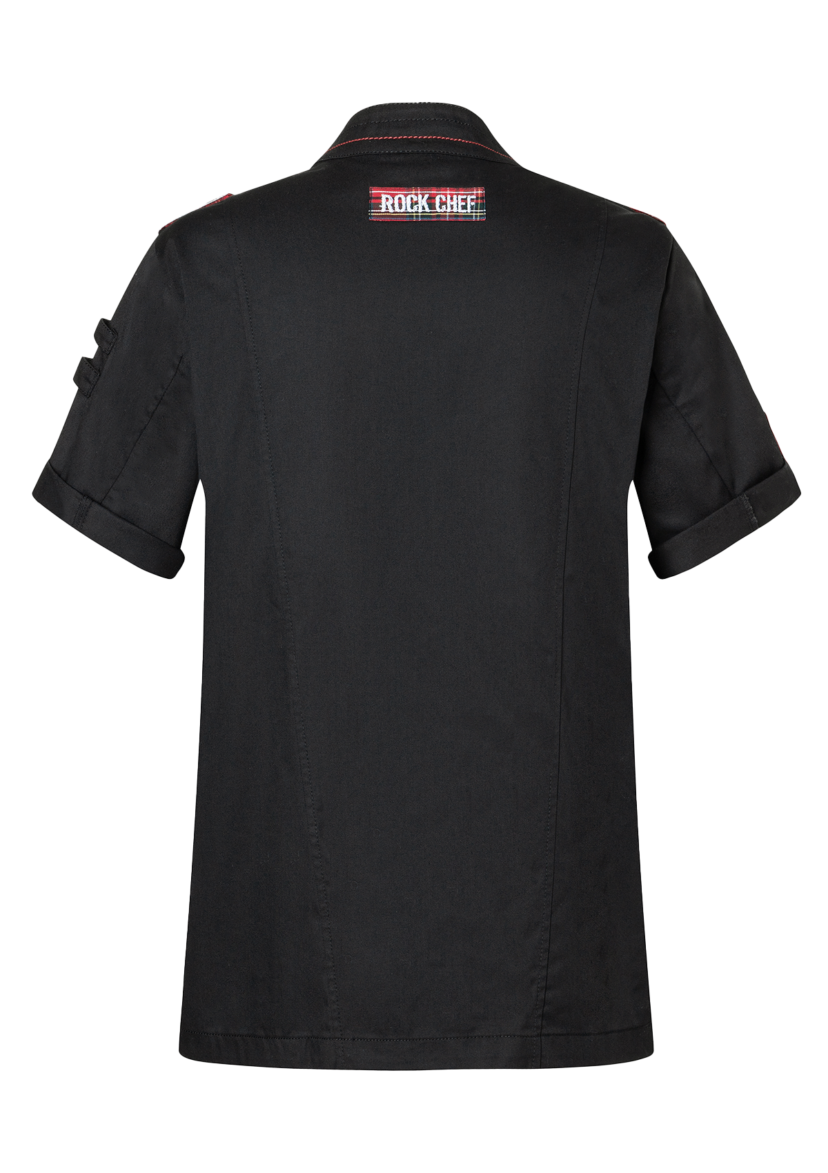 Short-sleeved Mens Chef Jacket ROCK CHEF-Stage2 | Rock Chef