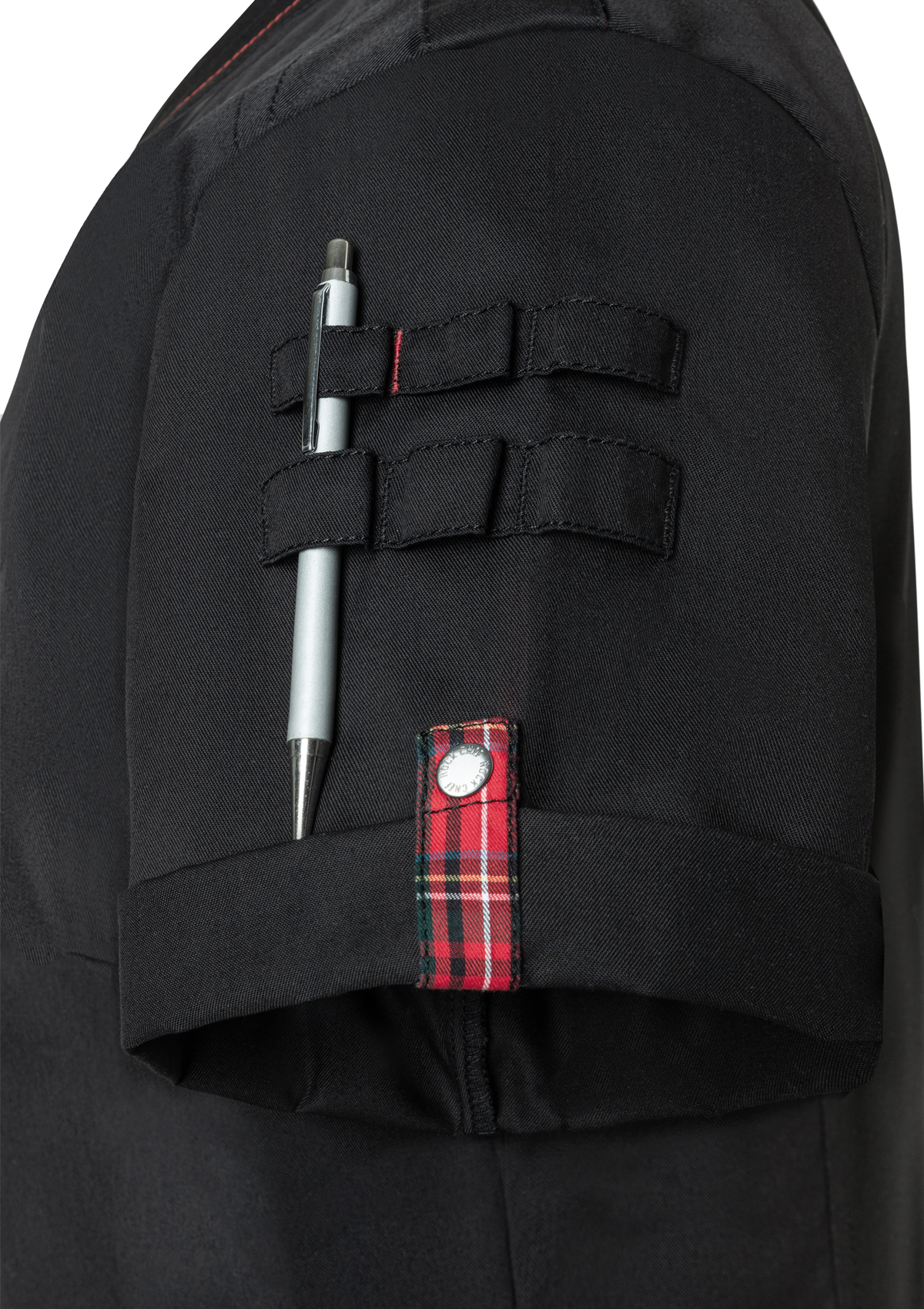 Short-sleeved Mens Chef Jacket ROCK CHEF-Stage2 | Rock Chef