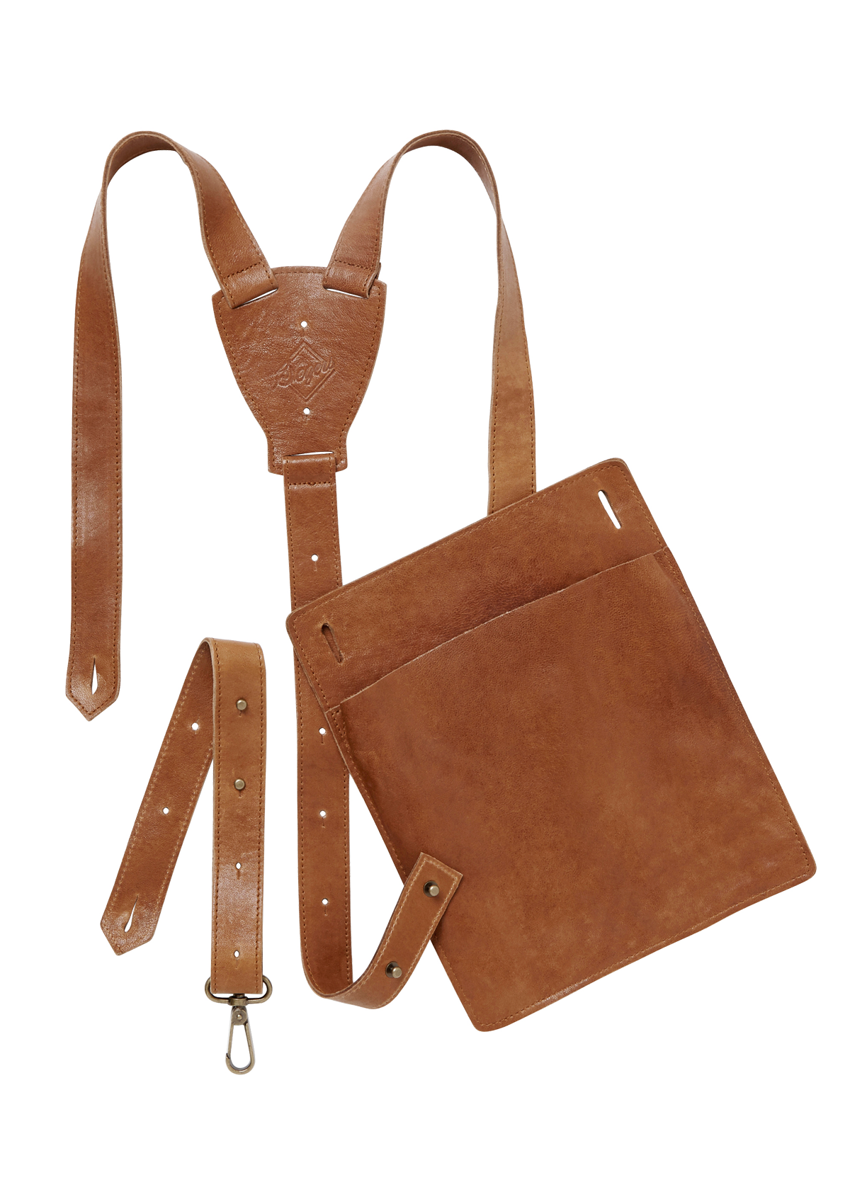 Set of Leather Details for Apron s-4075 | Segers