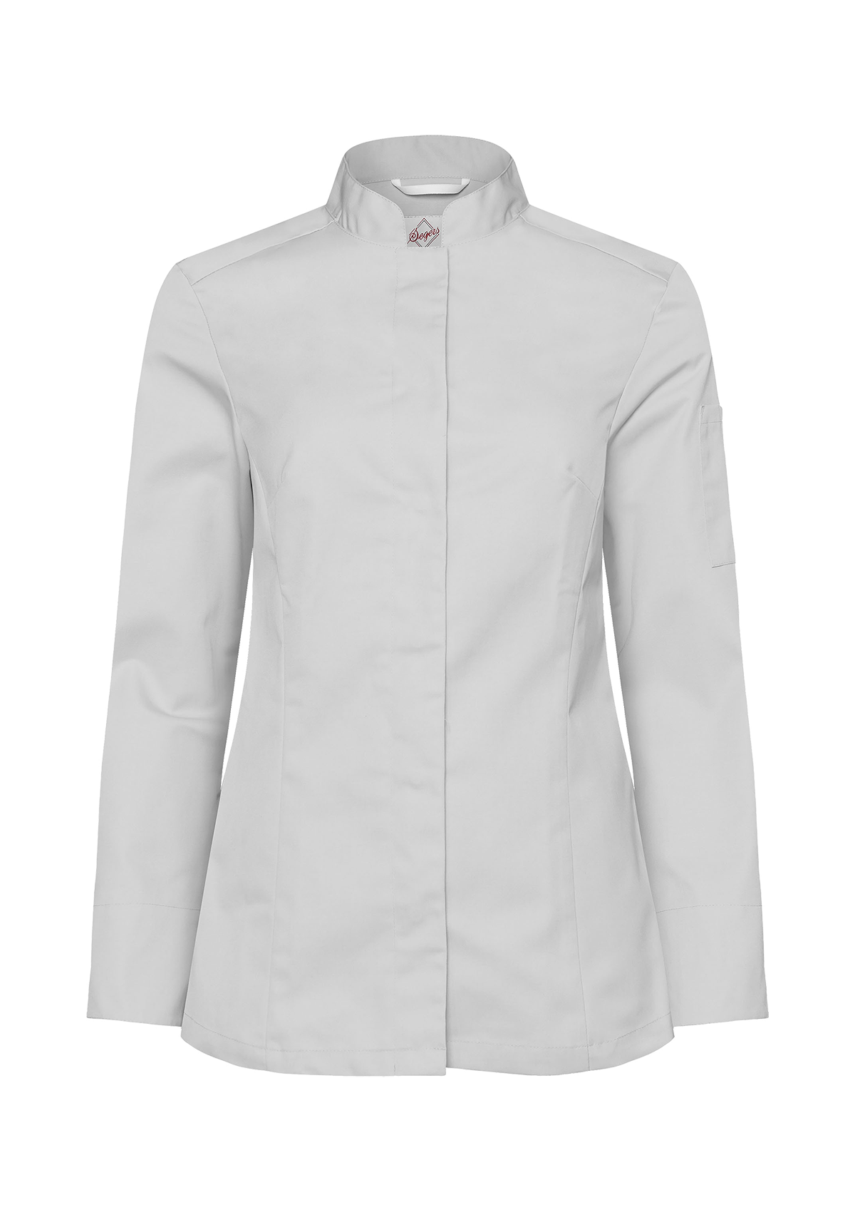 Women's Chef Shirt Slim-Fit & Long Sleeves With Pen Pocket | Segers