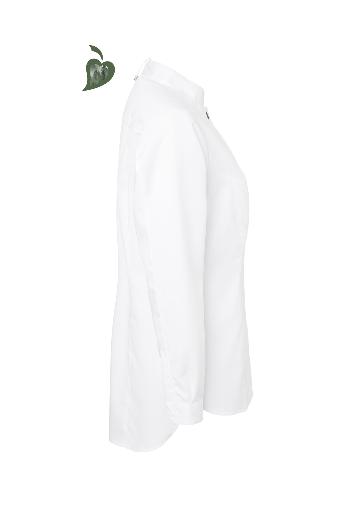 Women's Chef Shirt In Fine Quality Slim-Fit Long Sleeves | Segers