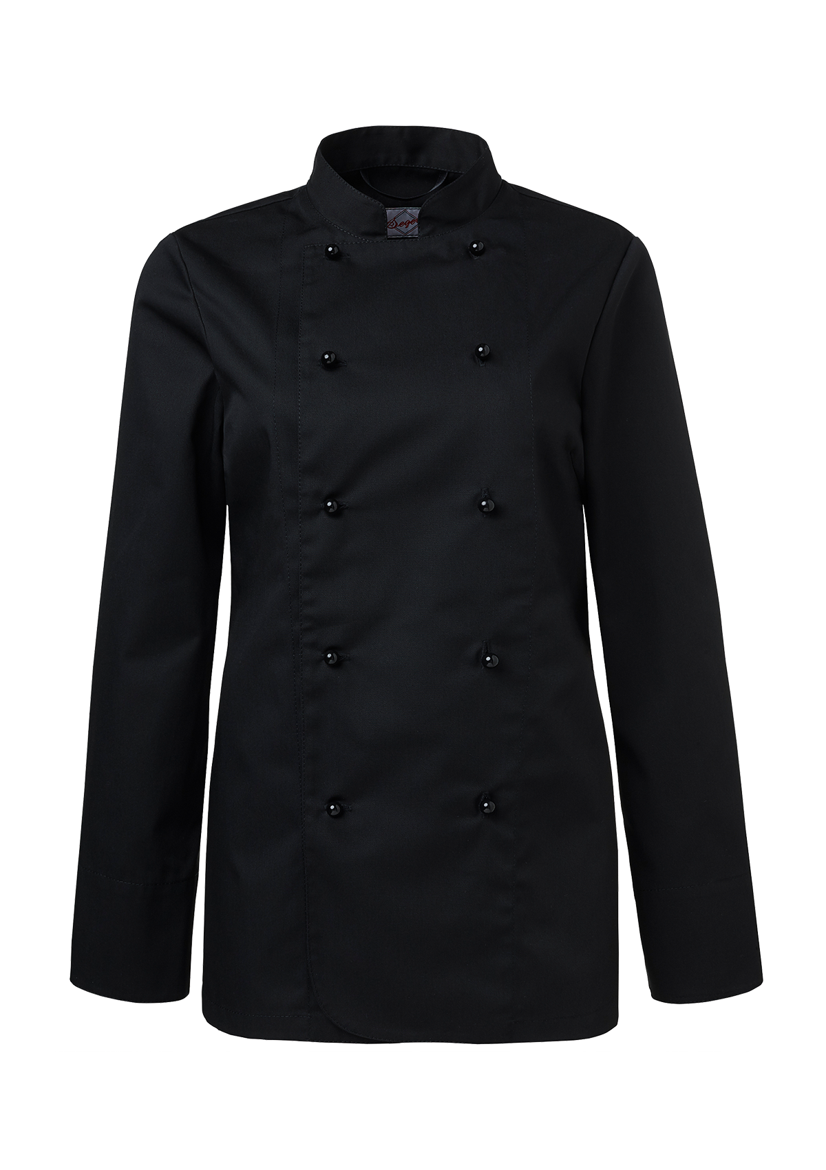 Women's Chef Jacket Slightly Waisted Double-Breasted Long Sleeves | Segers