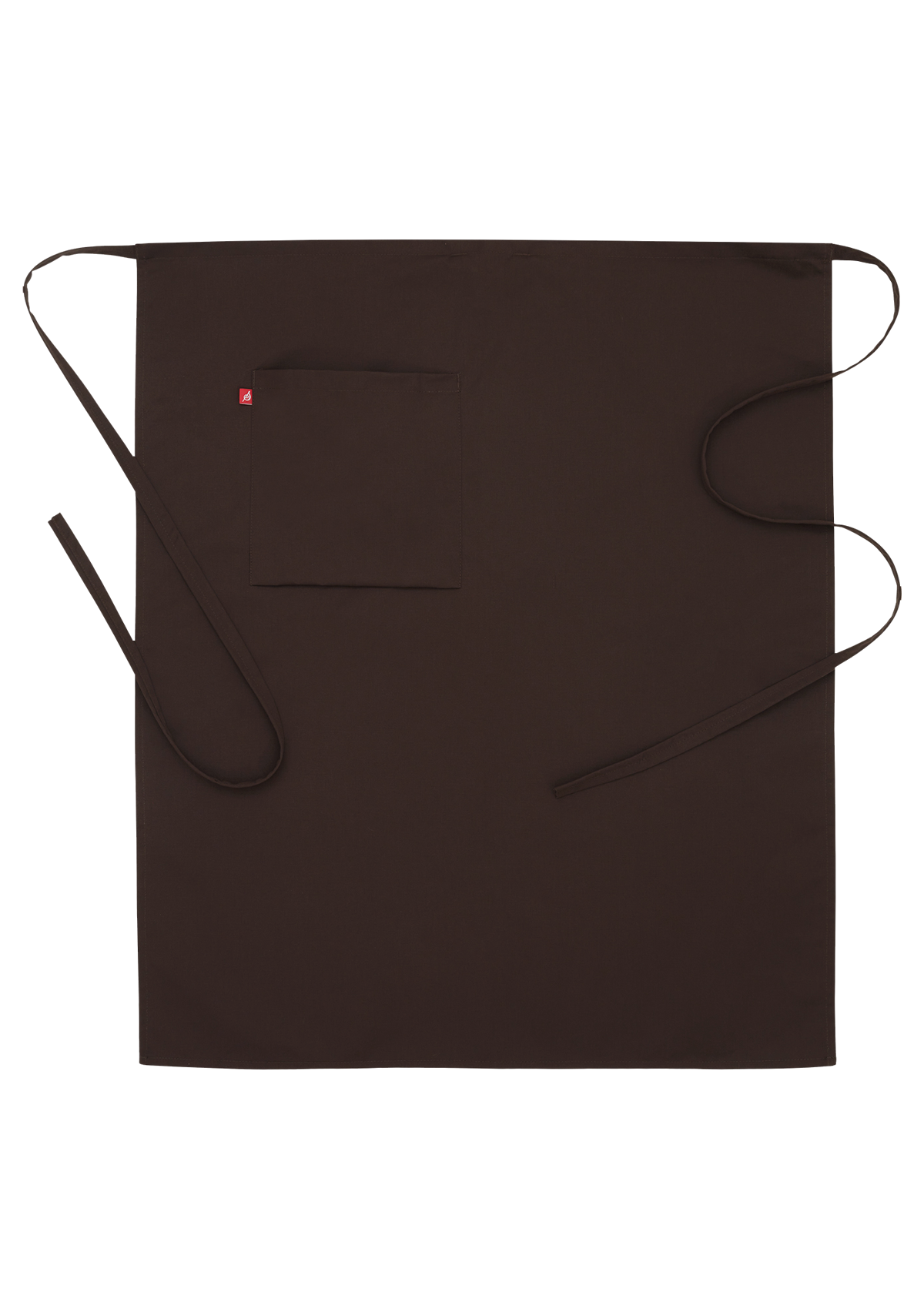 Long Waist Apron with Right Pocket Unisex | Segers