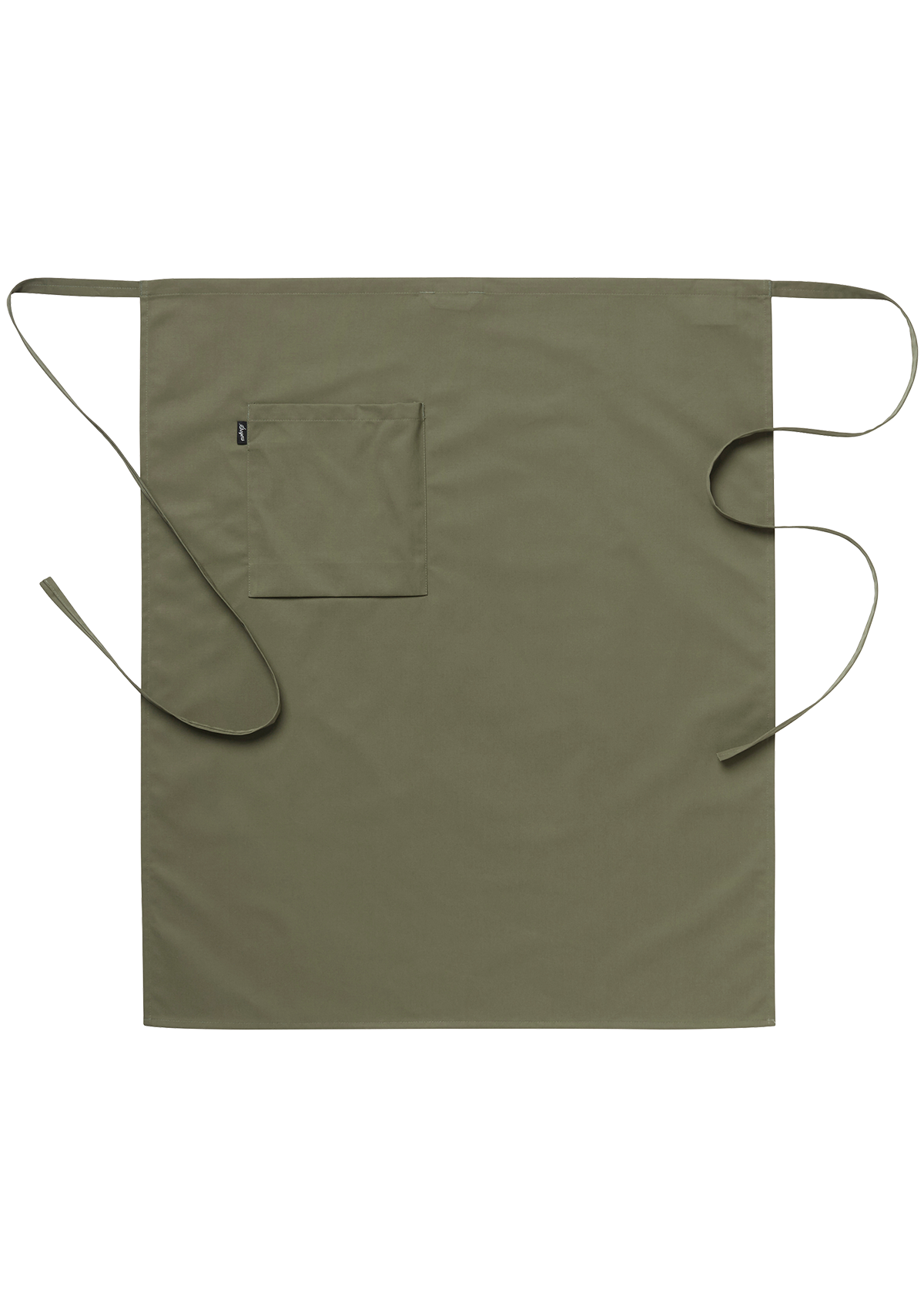 Long Waist Apron with Right Pocket Unisex | Segers