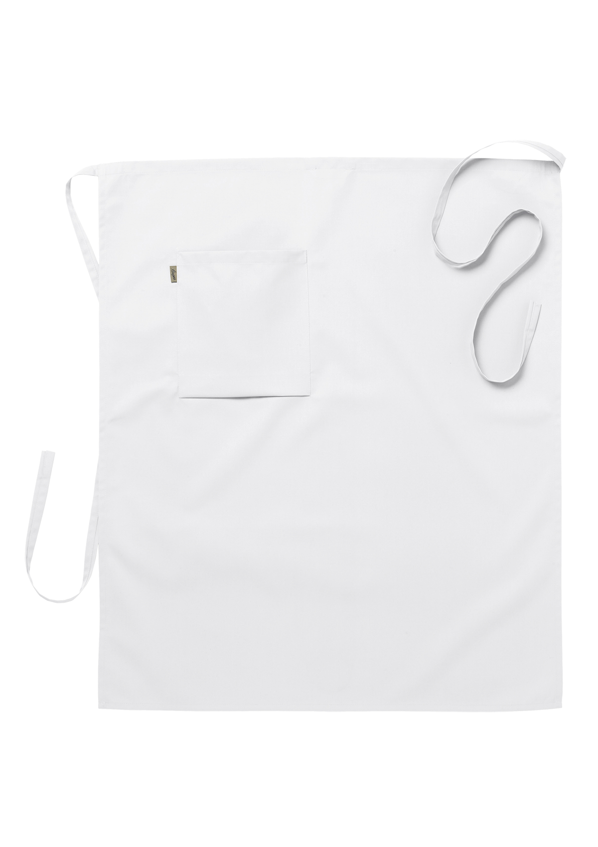 Long Waist Apron with Right Pocket Unisex | Segers