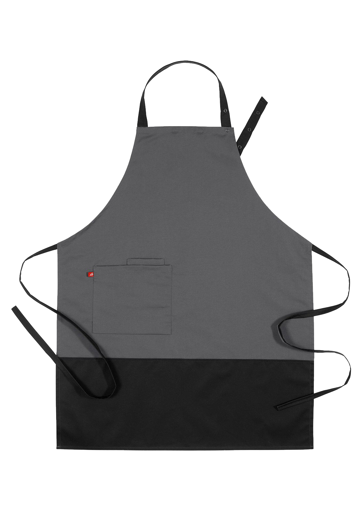Bib Apron Block-Printed Unisex | Segers