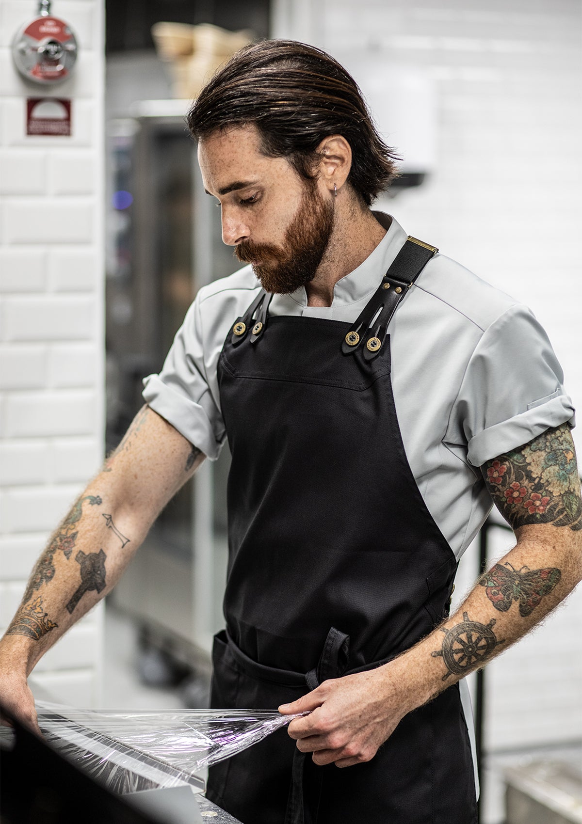 Bib Apron With Suspenders Unisex | Segers