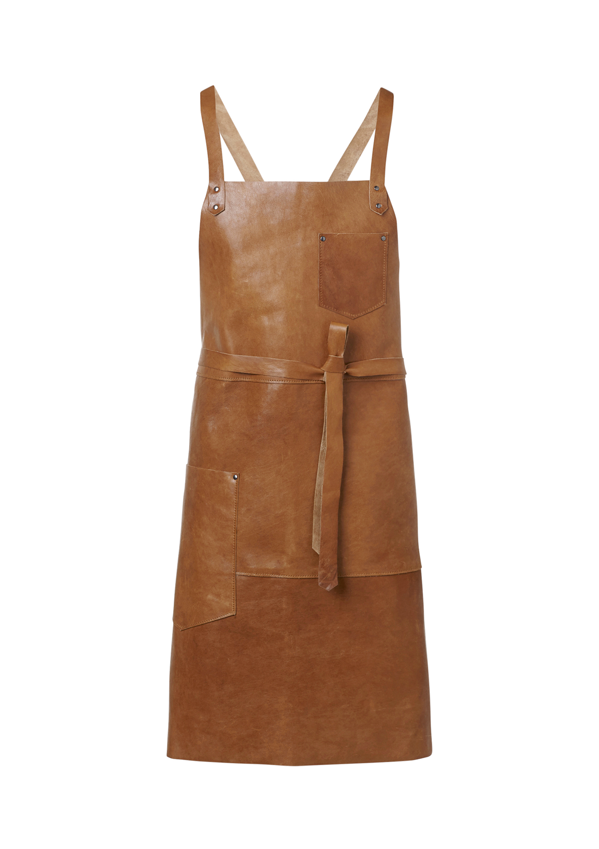 Exclusive Bib Apron in Real Leather | Segers