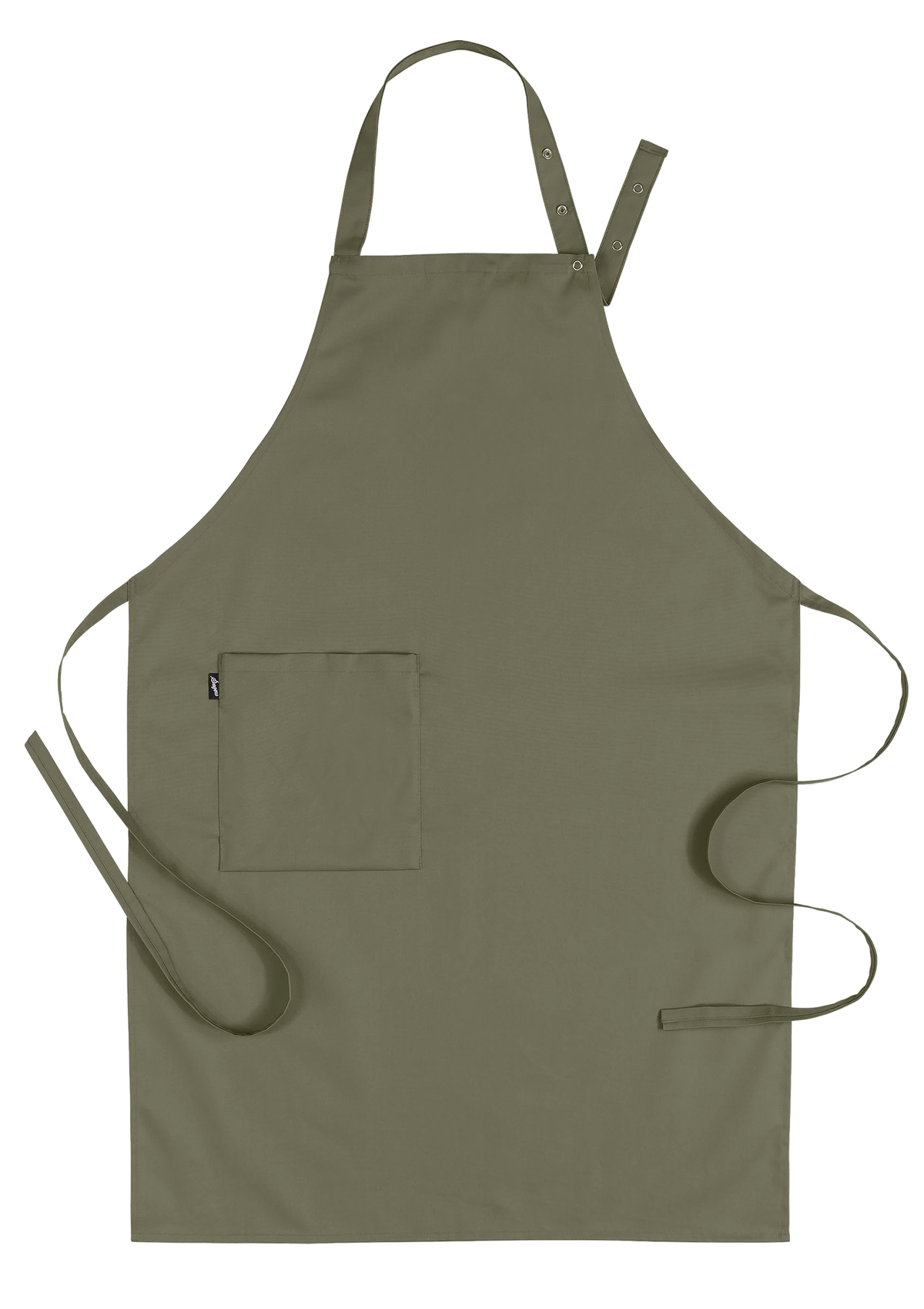 Bib Apron With Right Pocket Unisex | Segers