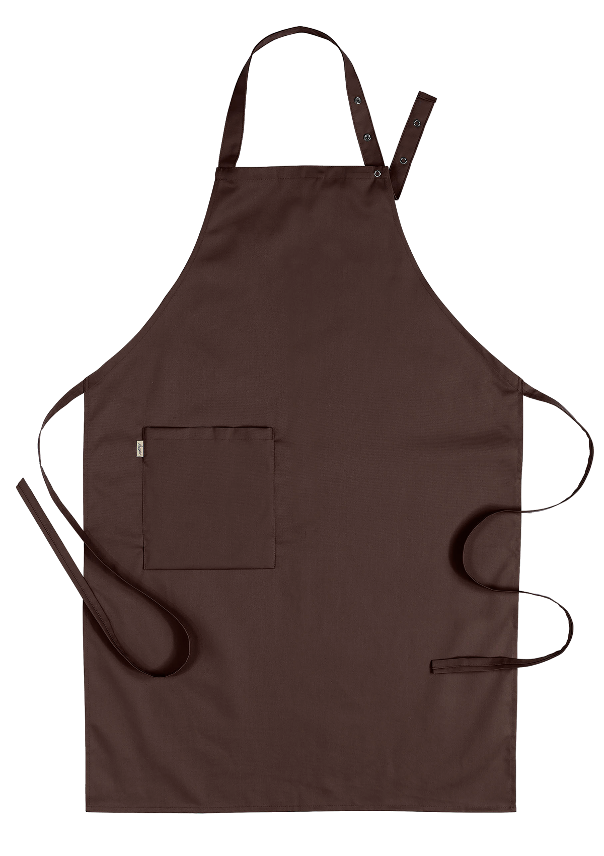 Bib Apron With Right Pocket Unisex | Segers