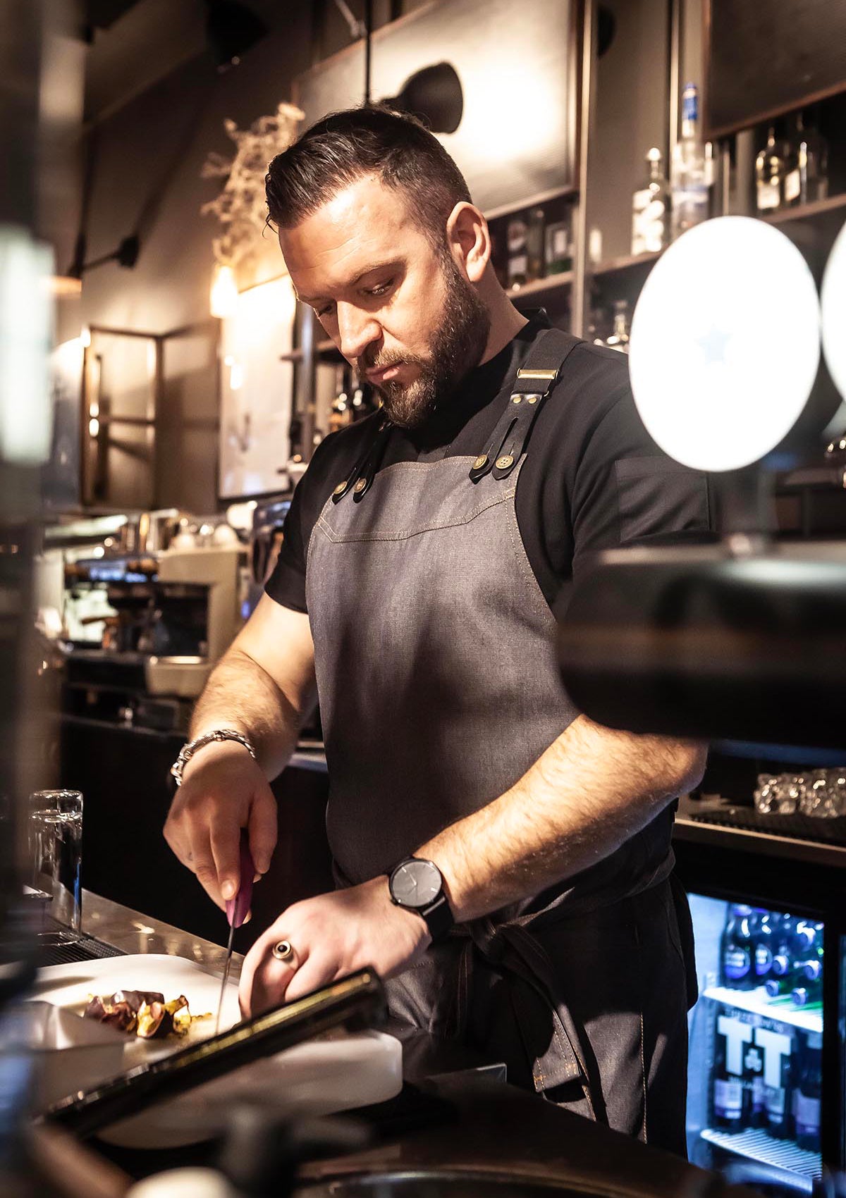 Bib Apron With Suspenders Unisex | Segers