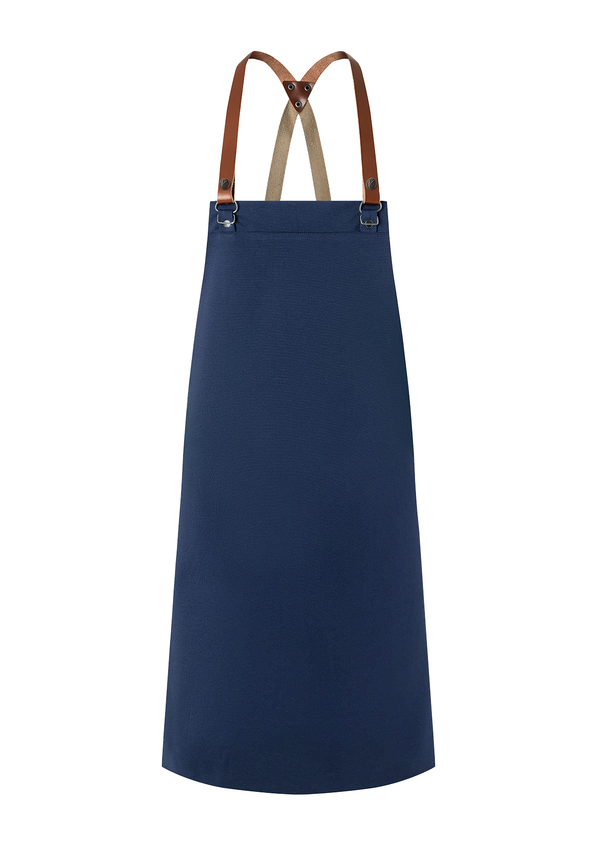 Bib Apron With Leather Straps Green-Generation Unisex | Karlowsky