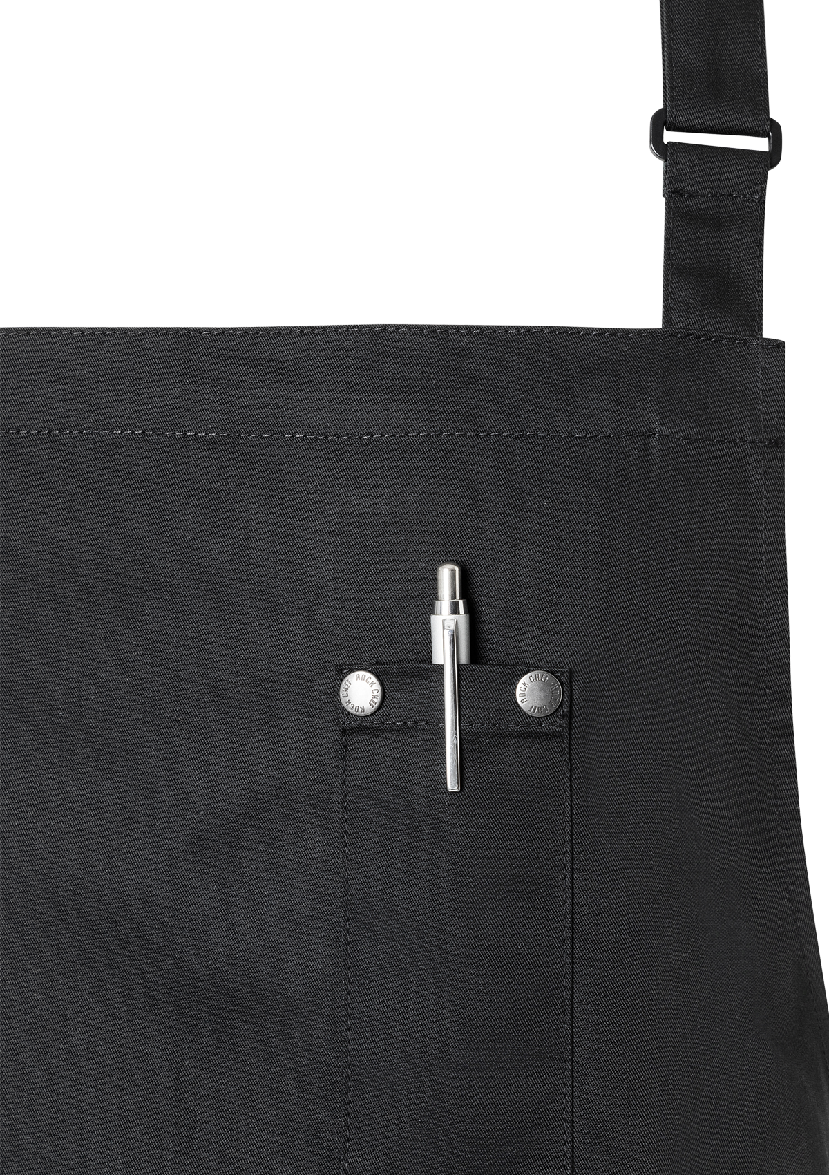 Bib Apron with Buckle & Pockets ROCK CHEF Unisex | Rock Chef