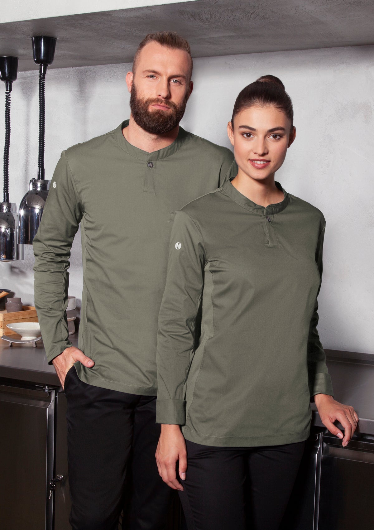 Women's Chef Shirt Performance Slim-Fit Long Sleeves | Karlowsky